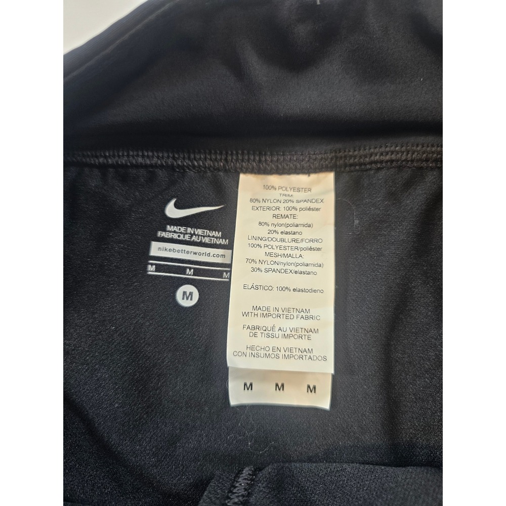 Nike Running Shorts Womens Medium Black Activewear Workout Athletic - Picture 6 of 6